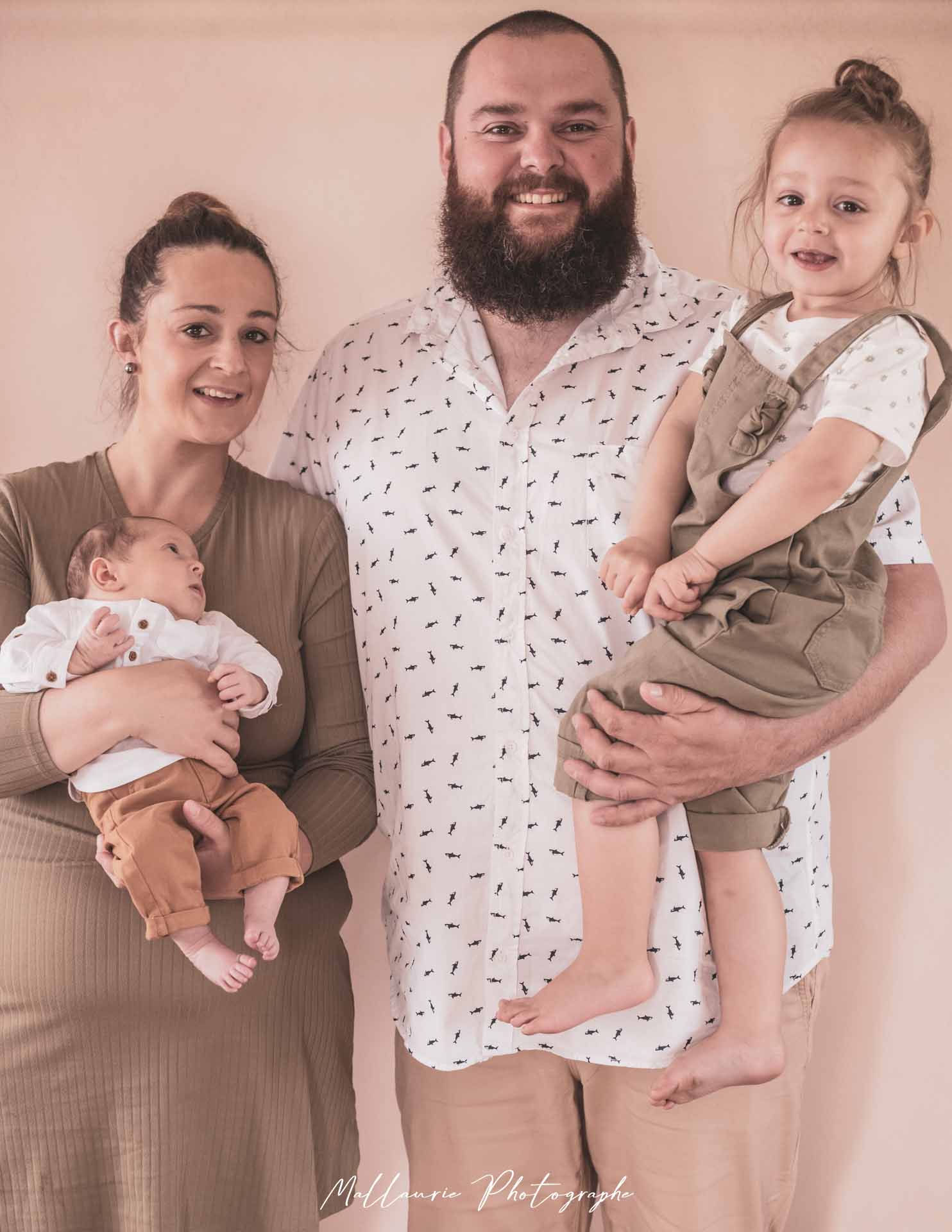 shooting famille et bébé