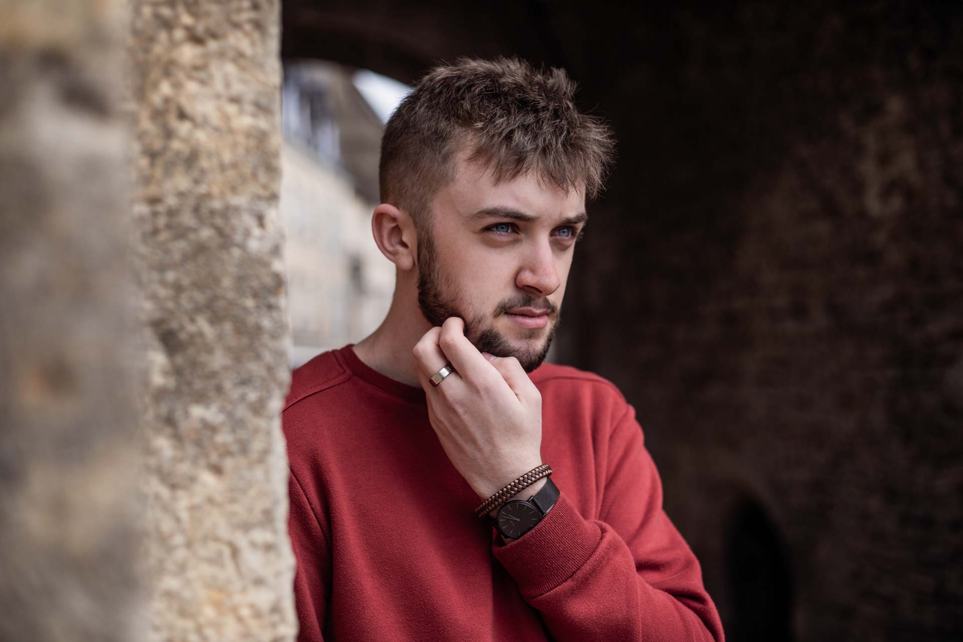 shooting portrait homme