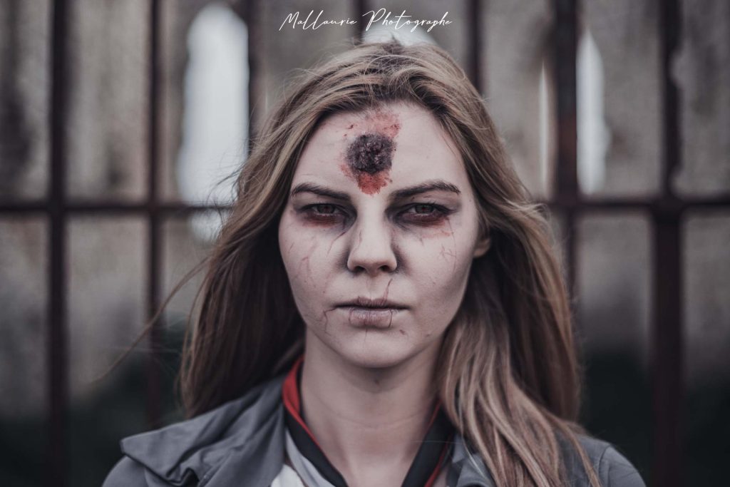 shooting photo portrait projet halloween - zombie